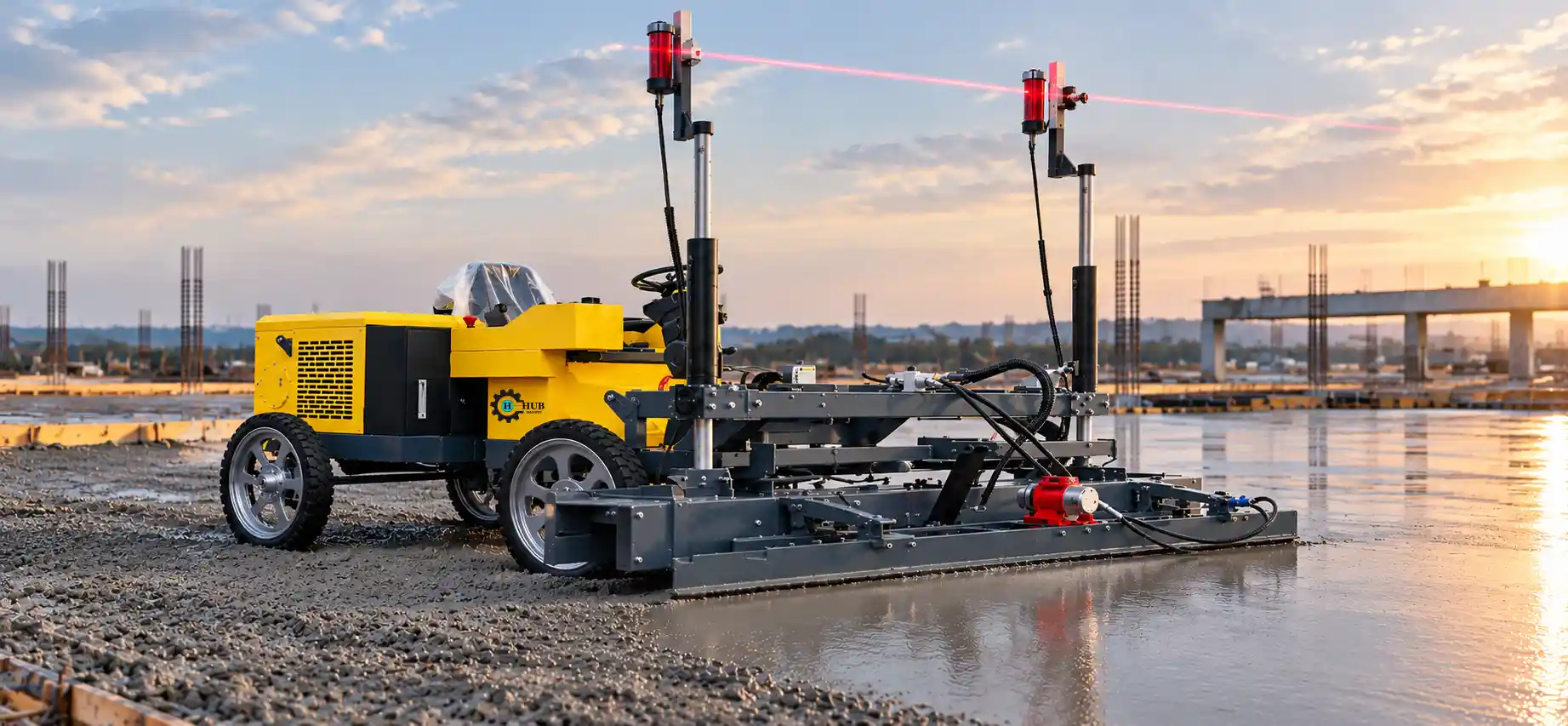 HLS31-25 Laser Screed Makinesi